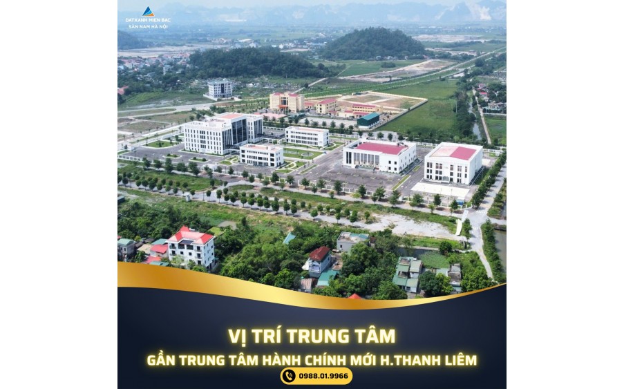 Mở bán dự án đất nền phái tây khu đô thị Tân Thanh Elite City, Hà Nam, sổ đỏ lâu dài, mặt đường 68m, giá tốt nhất.